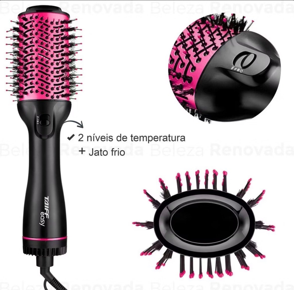 Escova Taiff Easy Pink — foto 2
